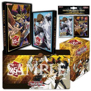 Yugi and Kaiba Quarter Century Accessory Bundle